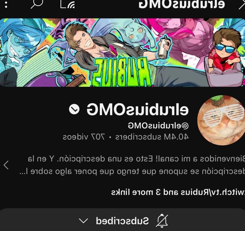 Der Einfluss von ElRubius: Beliebter Youtuber im Fokus der Aufmerksamkeit.